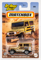 2024 Matchbox Off Road Rally #5 1968 Toyota Land Cruiser FJ40 GOLD | FSC