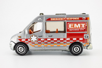 2021 Matchbox 9-Pack Exclusive Renault Master Ambulance SILVER | EMT | MINT