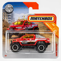 2018 Matchbox #63 Snow Thrasher RED | JIMEKA COUNTY MTN RESCUE | FSSC