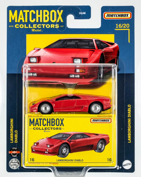 2022 Matchbox Collectors #16 Lamborghini Diablo ROSSO MICA RED | FSC