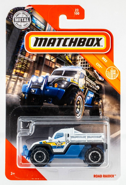 2020 Matchbox #23 Road Raider WHITE PEARL | MBX COUNTY SHERIFF | FSC