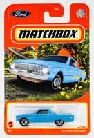 2021 Matchbox #96 1961 Ford (Falcon) Ranchero CAMBRIDGE BLUE | FSC