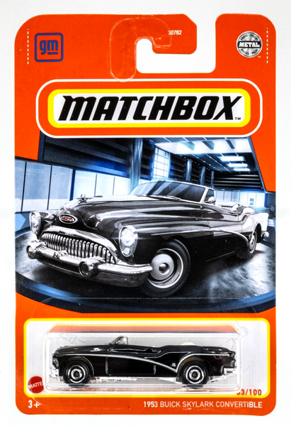 2022 Matchbox #83 1953 Buick Skylark Convertible CARLSBAD BLACK | FSC