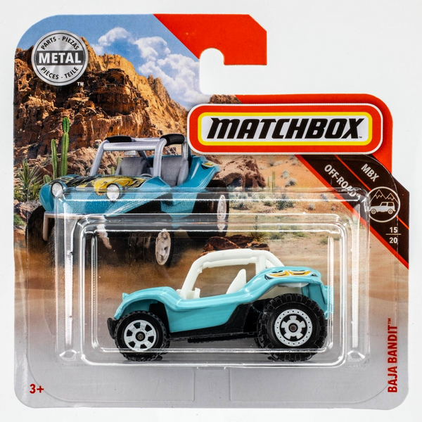 2019 Matchbox #71 Baja Bandit POWDER BLUE | GRIZZLY BEAR TRAIL RIDERS | FSSC