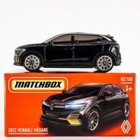 2024 Matchbox Power Grabs #82 2022 Renault Mégane COSMOS BLUE | FSB