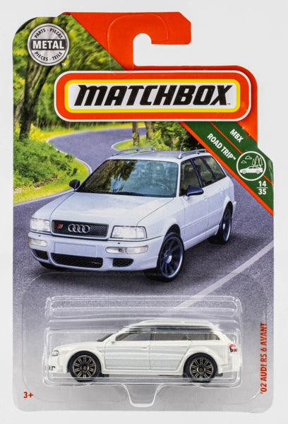 2018 Matchbox #20 '02 Audi RS6 Avant CARRARA WHITE | FSC