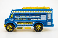 2017 Matchbox #53 Chow Mobile BLUE | WORKSITE FOOD TRUCK | MINT