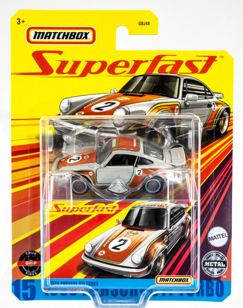 2020 Matchbox Superfast #15 1980 Porsche 911 Turbo STONE GREY | FSC