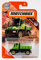 2020 Matchbox #97 Mercedes-Benz Unimog U300 GREEN | FARM FRESH DELIVERY | FSC