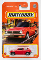 2022 Matchbox #21 1976 Honda CVCC SOFIA RED | FSC