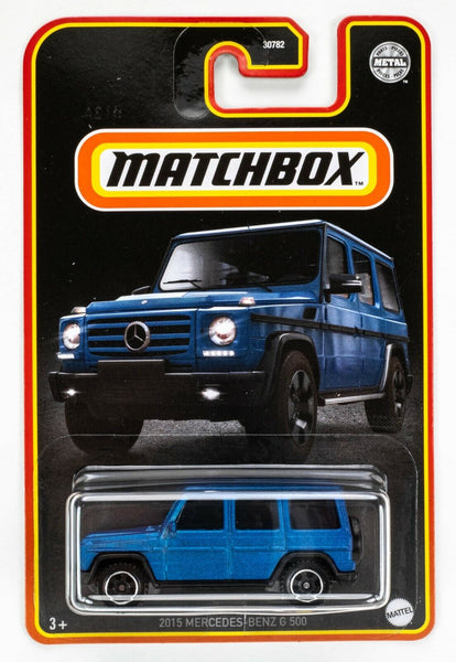 2022 Matchbox 2015 Mercedes-Benz G 500 BRILLIANT BLUE | DRIVE YOUR DREAM | FSC