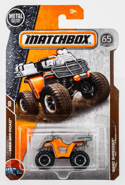 2018 Matchbox #120 Sand Shredder GREY METALLIC | ORANGE | FSC