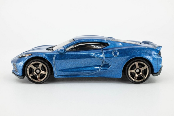 2020 Matchbox #47 2020 Chevy Corvette ELKHART LAKE BLUE METALLIC | MINT