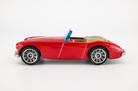 2018 Matchbox #87 '63 Austin Healey Roadster 3000 MK2 TARTAN RED | MINT