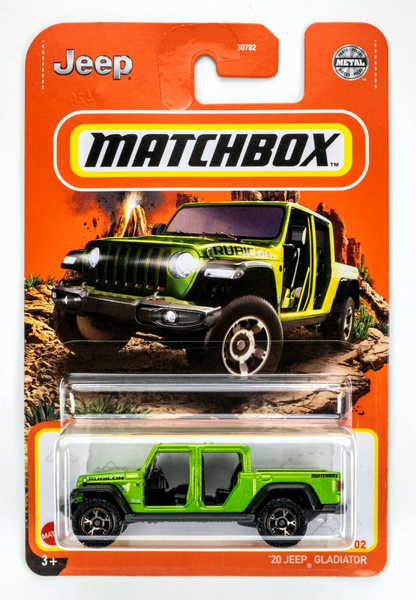 2022 Matchbox #7 '20 Jeep Gladiator MOJITO GREEN | FSC