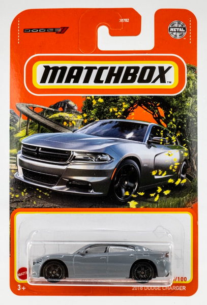 2021 Matchbox #55 2018 Dodge Charger DESTROYER GREY | FSC