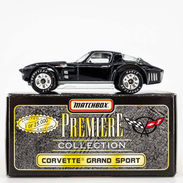 1997 Matchbox "Premiere Collection Corvette" Corvette Grand Sport BLACK | BOXED