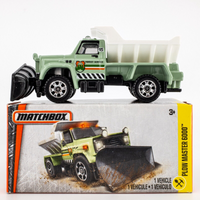 2017 Matchbox Power Grabs #36 Plow Master 6000 GREEN | FOREST SERVICE | FSC