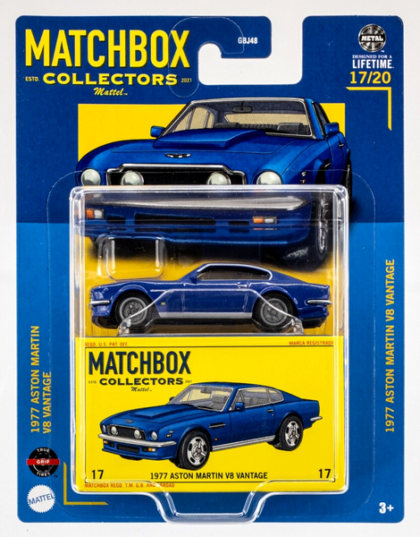 2024 Matchbox Collectors #17 1977 Aston Martin V8 Vantage SALISBURY BLUE | FSC