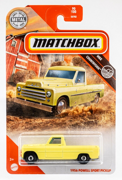 2020 Matchbox #90 1956 Powell Sport Pickup YELLOW | FSC