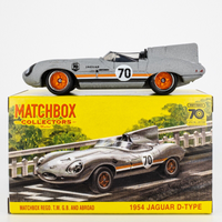 2023 Matchbox Collectors 1954 Jaguar D-Type GREY | EXCLUSIVE BOX ART | BOXED