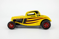 2020 Matchbox #95 1933 Ford Coupe YELLOW | LA2ABQ ROUTE 66 | MOONEYES | MINT