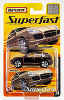 2005 Matchbox Superfast ROW #74 Porsche Cayenne CARMON RED METALLIC | FSC