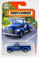 2019 Matchbox #19 '47 Chevy AD 3100 BLUE | JIMMY G'S SADDLERY | FSC