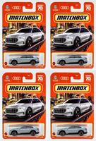 2023 Matchbox #1 Audi E-Tron FLORETT SILVER METALLIC | 4-PACK LOT | FSC