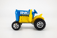 2018 Matchbox #40 Crop Master BLUE | INC CONSTRUCTION | SMALL RIM VARIANT | MINT