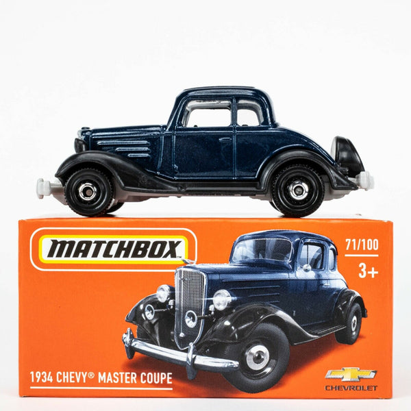 2022 Matchbox Power Grabs #71 1934 Chevy Master Coupe ADMIRAL BLUE | FSB