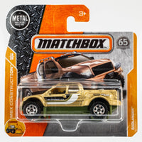 2018 Matchbox #114 Badlander GOLD METALLIC | MBX EXPLORERS CLUB | FSSC