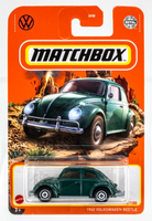 2022 Matchbox #93 1962 Volkswagen Beetle JAVA GREEN | FSC