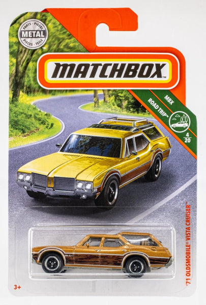 2019 Matchbox #13 '71 Oldsmobile Vista Cruiser BRONZE METALLIC | FSC