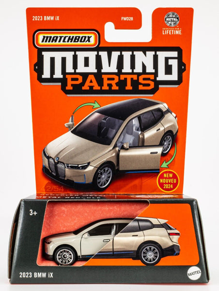 2024 Matchbox Moving Parts #42 2023 BMW iX MINERAL WHITE | FSC