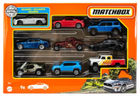 2022 Matchbox 9-Pack w/Exclusive 2018 Ford Mustang Convertible SILVER | FSB