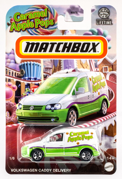 2024 Matchbox Candy #1 Volkswagen Caddy Delivery WHITE | CARAMEL APPLE POP | FSC