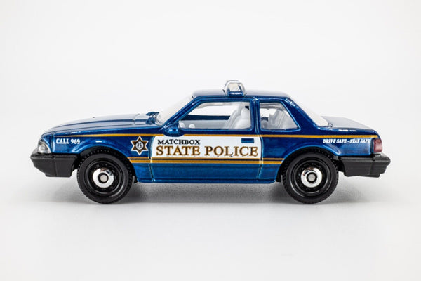 2021 Matchbox 9-Pack Exclusive '93 Ford Mustang LX SSP BLUE | STATE POLICE |MINT