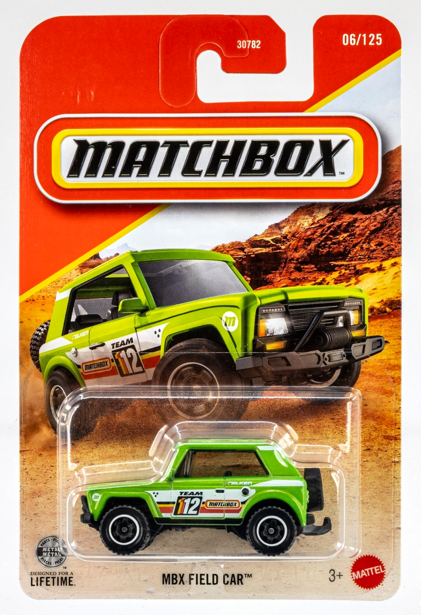 2026 Matchbox #6 MBX Field Car™ GREEN METALLIC | TEAM MATCHBOX | FSC ...