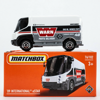 2022 Matchbox Power Grabs #76 '09 International eStar Van WHITE | WARN | FSB