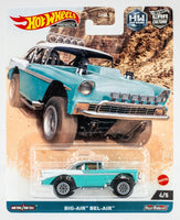 2023 Hot Wheels Car Culture HW Off Road #4 Big Air Bel-Air TURQUOISE BLUE | FSC