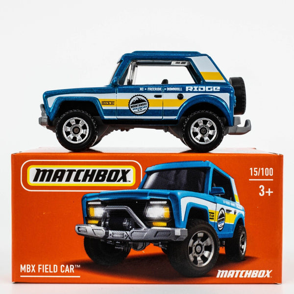 2022 Matchbox Power Grabs #15 MBX Field Car BLUE METALLIC | FSB