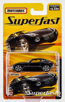 2005 Matchbox Superfast #42 Pontiac Solstice MYSTERIOUS (BLACK) | FSC