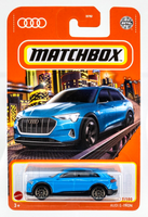 2022 Matchbox #77 Audi E-Tron ANTIGUA BLUE | FSC