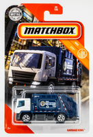 2020 Matchbox #20 Garbage King WHITE | BLUE | MBX CITY WASTE SERVICES | FSC