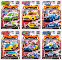 2024 Matchbox Candy Mix 2 Complete Set | 6 Cars | VW Van | Austin Mini | FSC