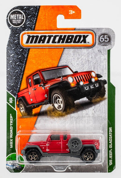 2018 Matchbox #106 '05 Jeep Gladiator FIRECRACKER RED CLEARCOAT | FSC