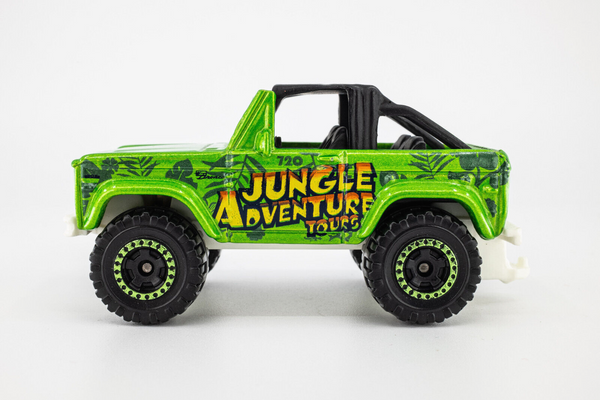 2012 Matchbox "Jungle Adventure" '72 Ford Bronco GREEN METALLIC | MINT