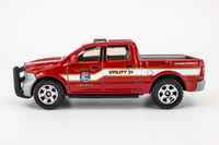 2017 Matchbox #62 '15 Ram 1500 RED | EL SEGUNDO FIRE DEPT. | MINT