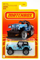 2020 Matchbox Target Retro #6 '60 Jeep CJ-7 4x4 POWDER BLUE | COOL MUD | FSC